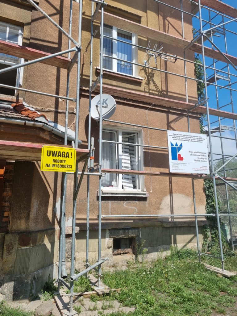 Remont budynku nr 20