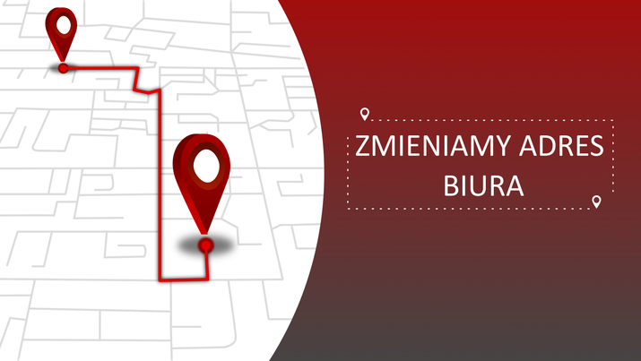 Zmieniamy adres siedziby spółki. Mamy nowe biuro!