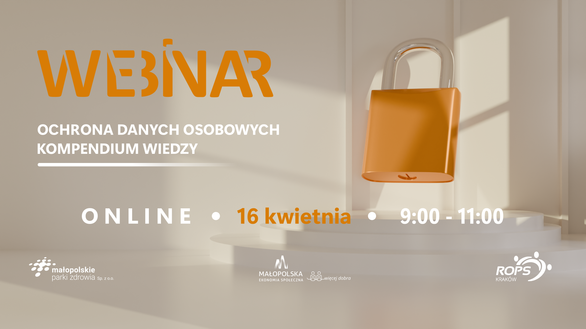 WEBINAR – Ochrona Danych Osobowych Kompendium wiedzy.