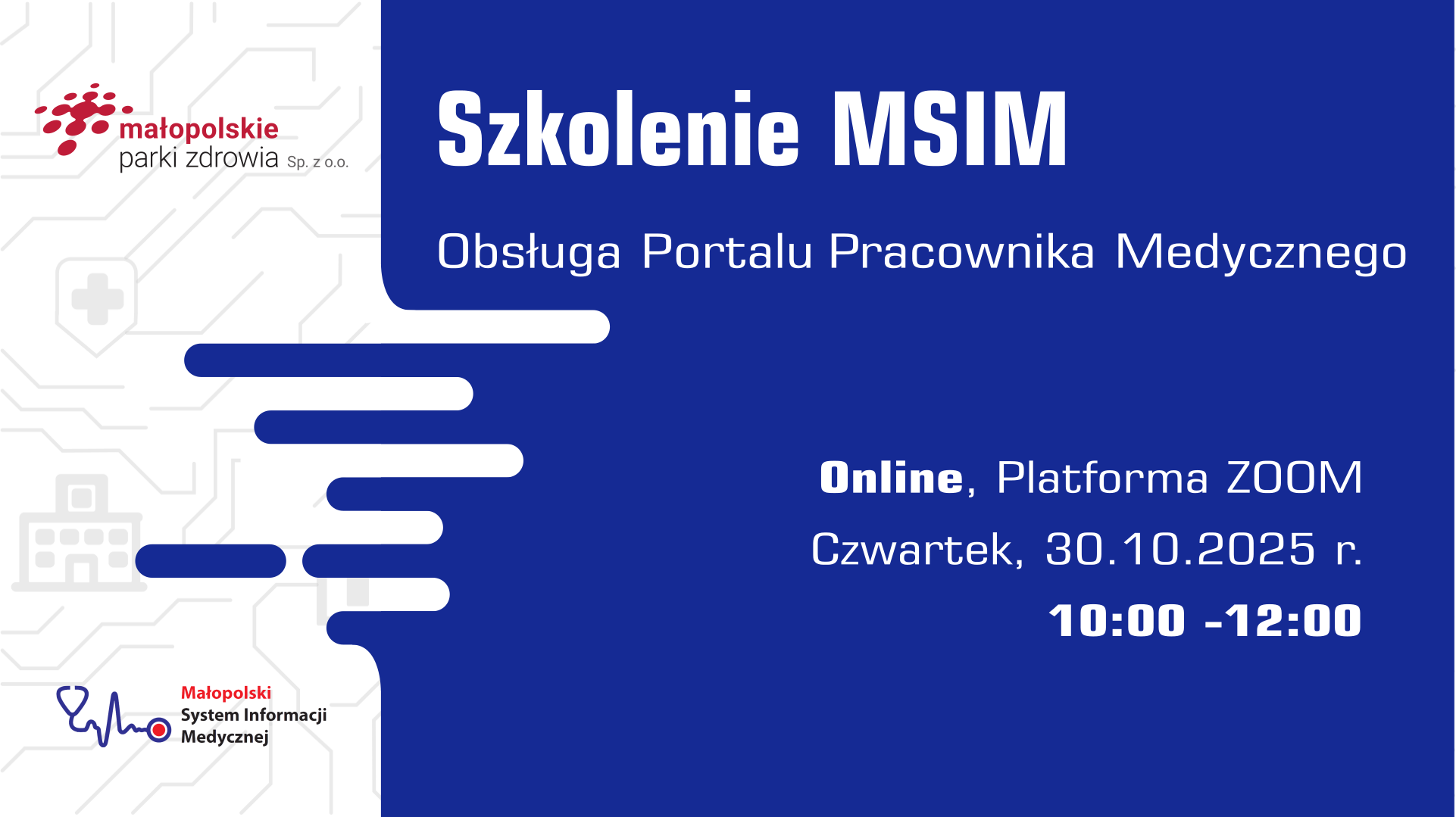 Szkolenie MSIM: Obsługa Portalu Pracownika Medycznego